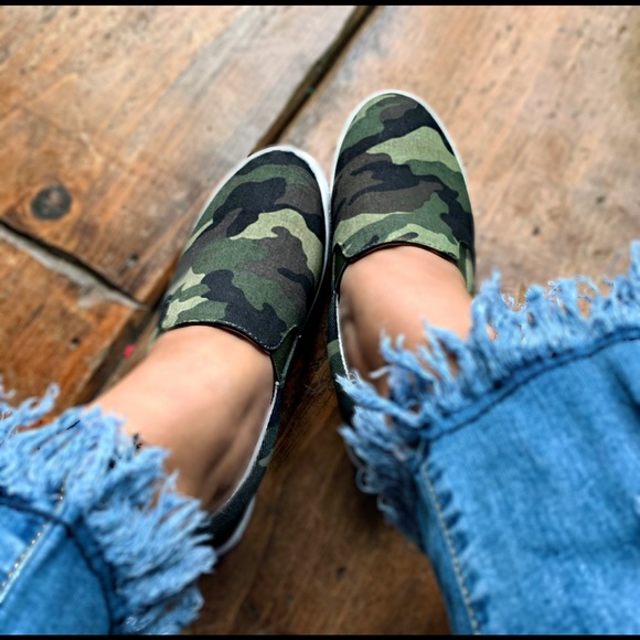 Shoes Camo Slip On Sneakers Poshmark